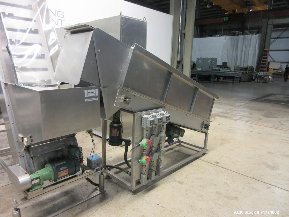 Used Pamasol Model 2047/100 Rotary Valve Stem Inserter and Unscrambler