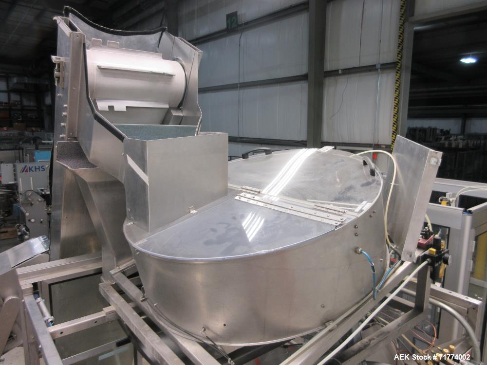 Used Pamasol Model 2047/100 Rotary Valve Stem Inserter and Unscrambler
