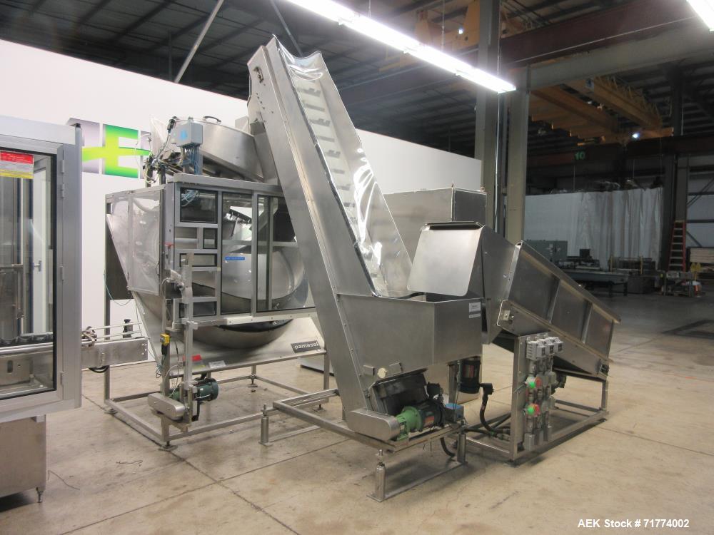 Used Pamasol Model 2047/100 Rotary Valve Stem Inserter and Unscrambler
