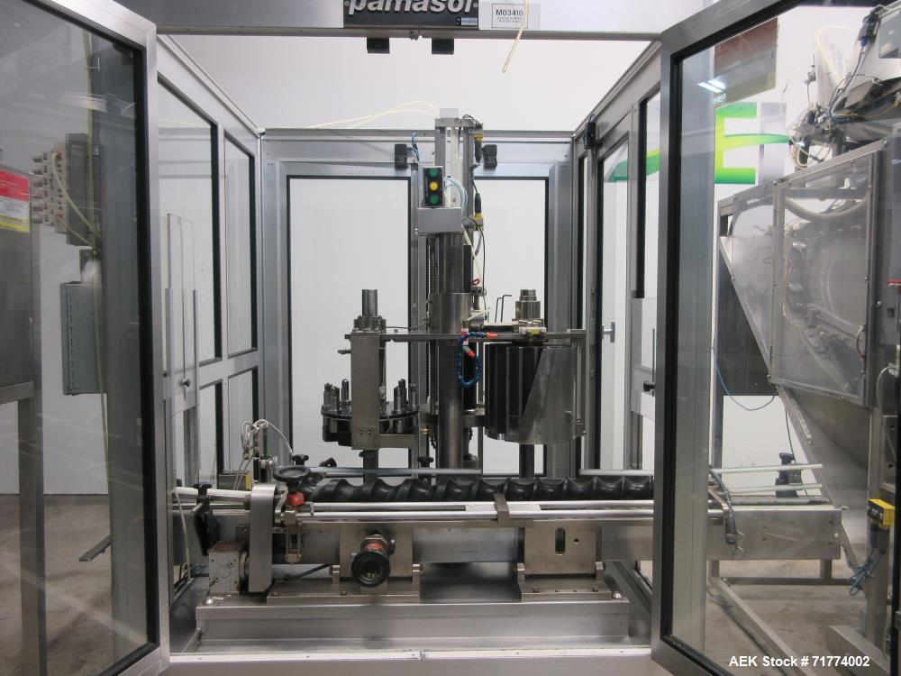 Used Pamasol Model 2047/100 Rotary Valve Stem Inserter and Unscrambler