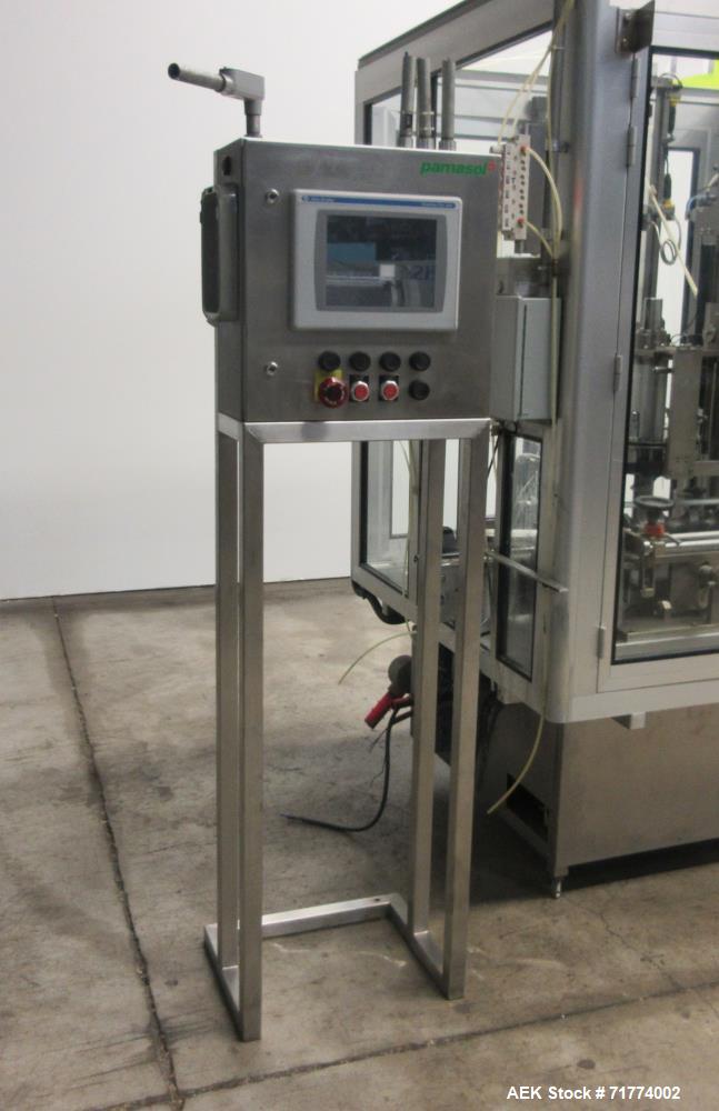 Used Pamasol Model 2047/100 Rotary Valve Stem Inserter and Unscrambler