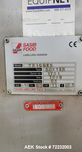 Used-Sasib Trigger Inserter With Elevator And Accumulator