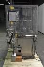 Used Anderson 8 Head Rotary Pump Placer and Crimper for fragrance, perfume and cologne. Aluminum body fragrance finger pump sprayers crimped to glass containers. Has PMC model MM36 valve stem sorter ...