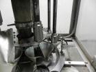 Used Anderson 8 Head Rotary Pump Placer and Crimper for fragrance, perfume and cologne. Aluminum body fragrance finger pump sprayers crimped to glass containers. Has PMC model MM36 valve stem sorter ...