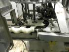 Used Anderson 8 Head Rotary Pump Placer and Crimper for fragrance, perfume and cologne. Aluminum body fragrance finger pump sprayers crimped to glass containers. Has PMC model MM36 valve stem sorter ...