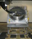 Used Anderson Machine Systems Six Spindle, Rotary Motion, Fully Automatic Pump Placing Machine. Designed to automatically sort pumps from random bulk form, apply them to bottles at speeds up to 100 p...
