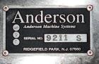 Used Anderson Machine Systems Six Spindle, Rotary Motion, Fully Automatic Pump Placing Machine. Designed to automatically sort pumps from random bulk form, apply them to bottles at speeds up to 100 p...