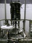 Used Anderson 4 head rotary pump/cap placer,withqty 2 Anderson cap /pump sorters and 1 and elevating feeder.