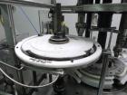 Used Anderson 4 head rotary pump/cap placer,withqty 2 Anderson cap /pump sorters and 1 and elevating feeder.