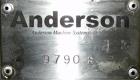 Used Anderson 4 head rotary pump/cap placer,withqty 2 Anderson cap /pump sorters and 1 and elevating feeder.