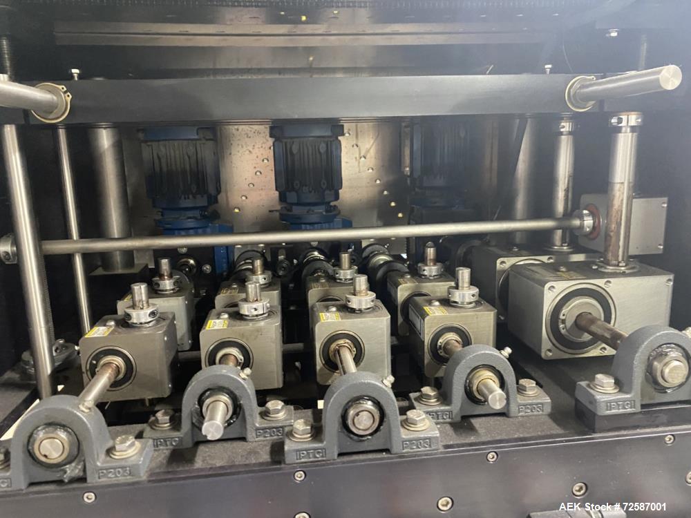 Used Apacks 8 Station Automatic Inline Quill Capper w/Cap Elevator and Sorter