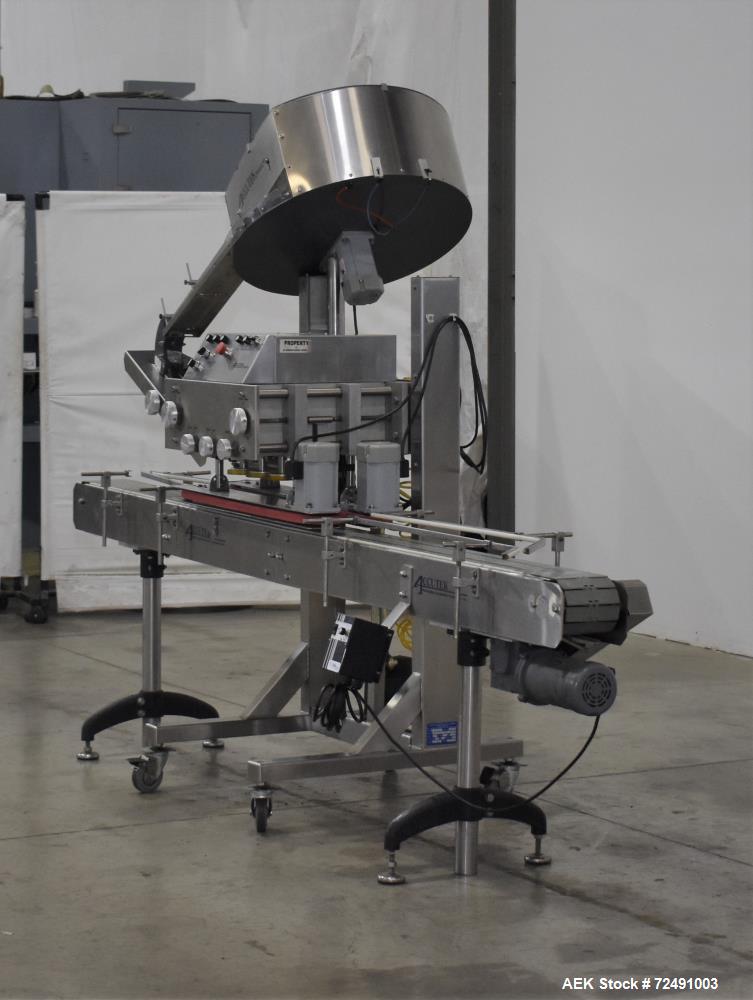 Accutek Packaging ASC-6 Automatic Six Spindle Capper up to 120mm caps