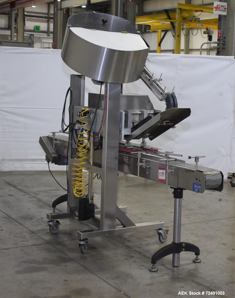 Accutek Packaging ASC-6 Automatic Six Spindle Capper up to 120mm caps