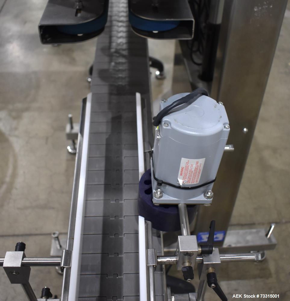 Used Industrial Packaging Accutek Model ASC-6 Automatic Spindle Capper System