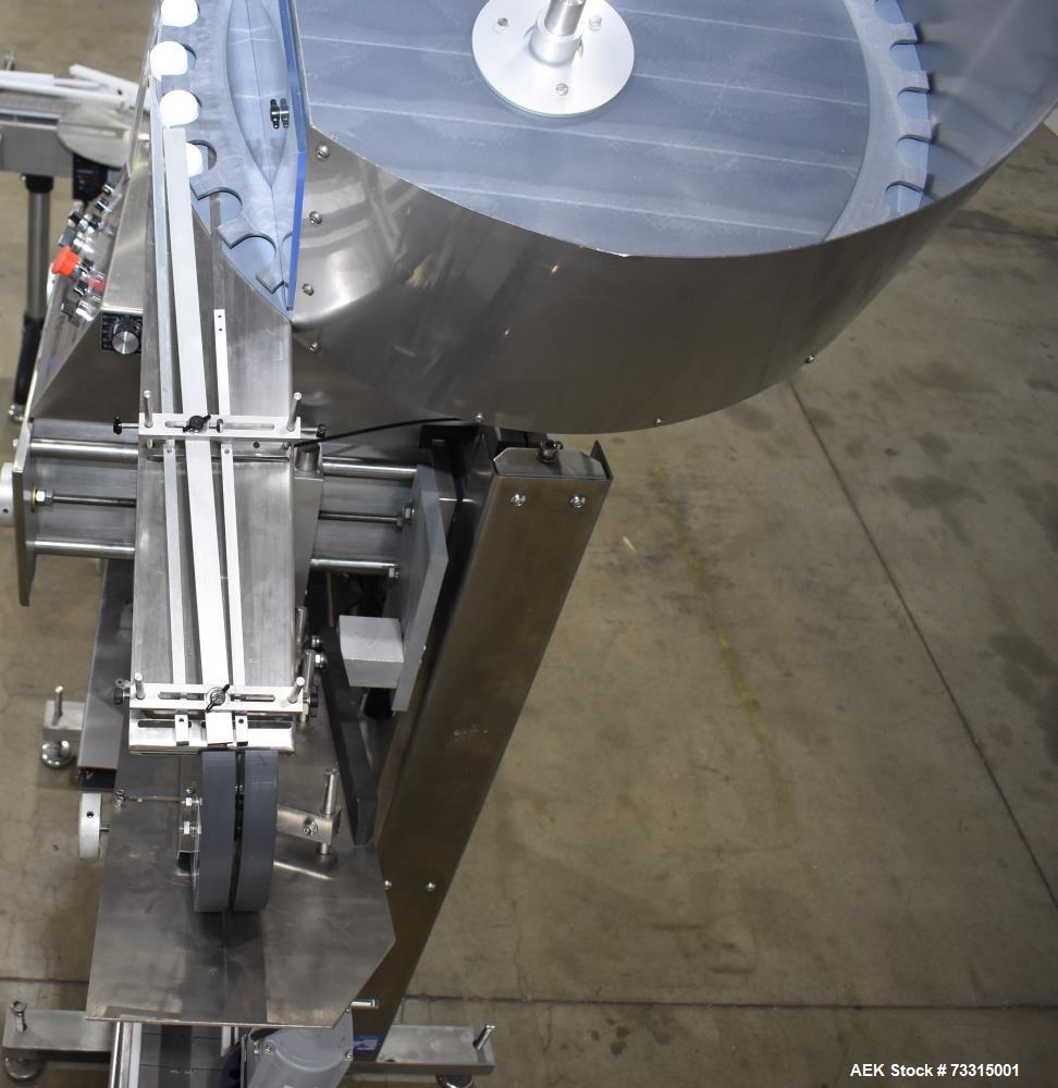 Used Industrial Packaging Accutek Model ASC-6 Automatic Spindle Capper System