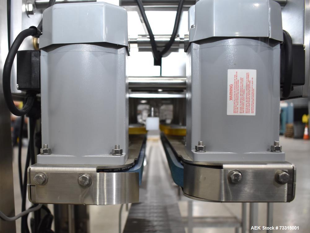 Used Industrial Packaging Accutek Model ASC-6 Automatic Spindle Capper System