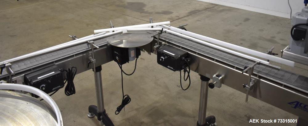 Used Industrial Packaging Accutek Model ASC-6 Automatic Spindle Capper System