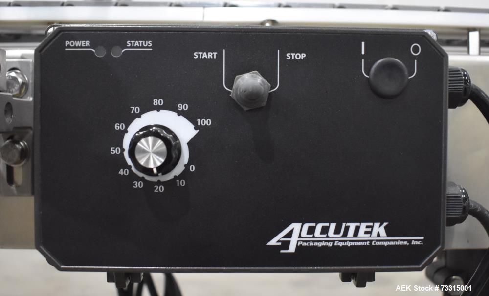 Used Industrial Packaging Accutek Model ASC-6 Automatic Spindle Capper System