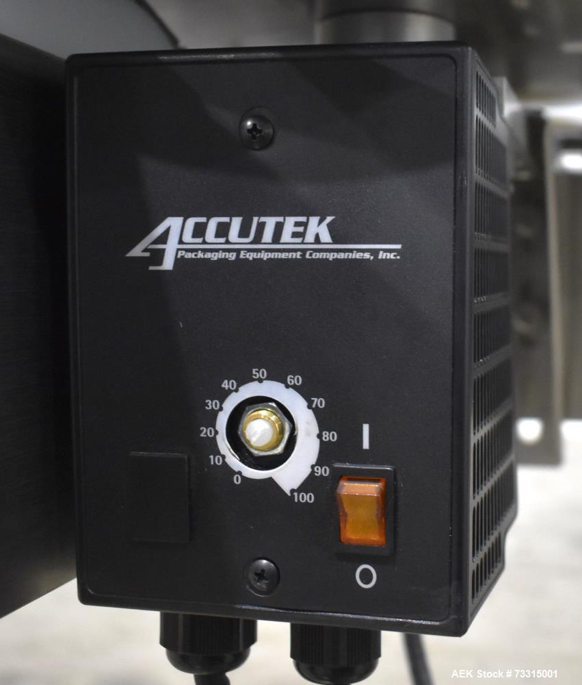 Used Industrial Packaging Accutek Model ASC-6 Automatic Spindle Capper System