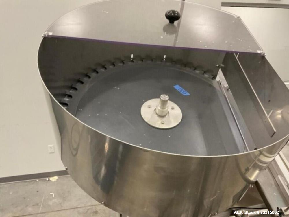 Used Accutek ASC-6 Automatic Spindle Capper | High-Speed Bottle Capping Machine
