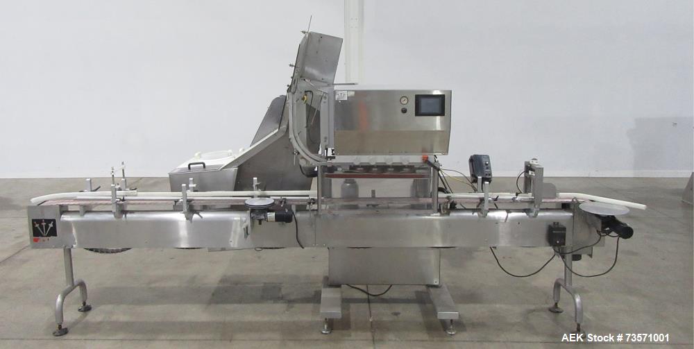 Buy Used Aesus Model Delta Cap-4 Inline Spindle Capper – Up to 120 BPM