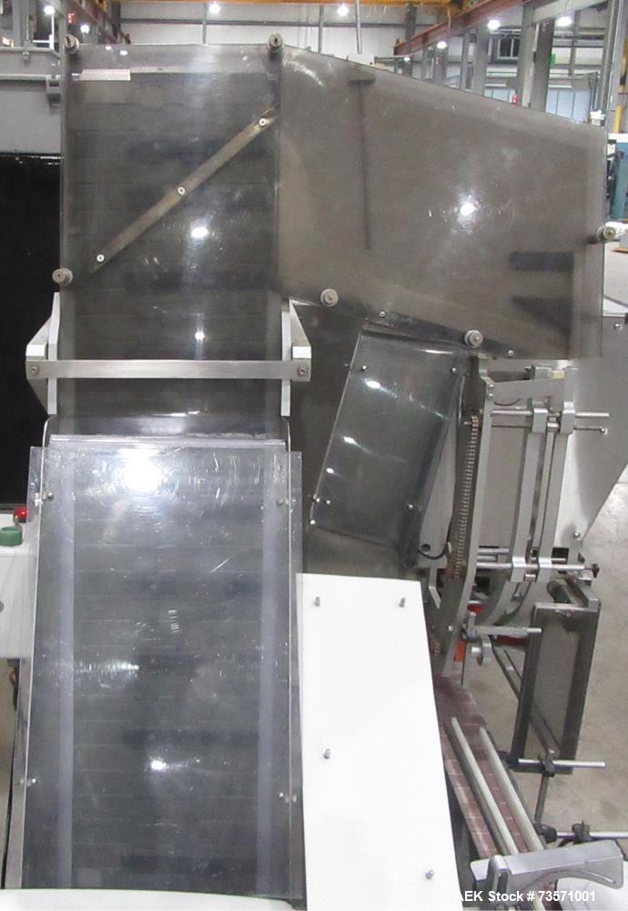 Used Aesus Capper, Model Delta Cap-4. With conveyor. 1/60/208V.