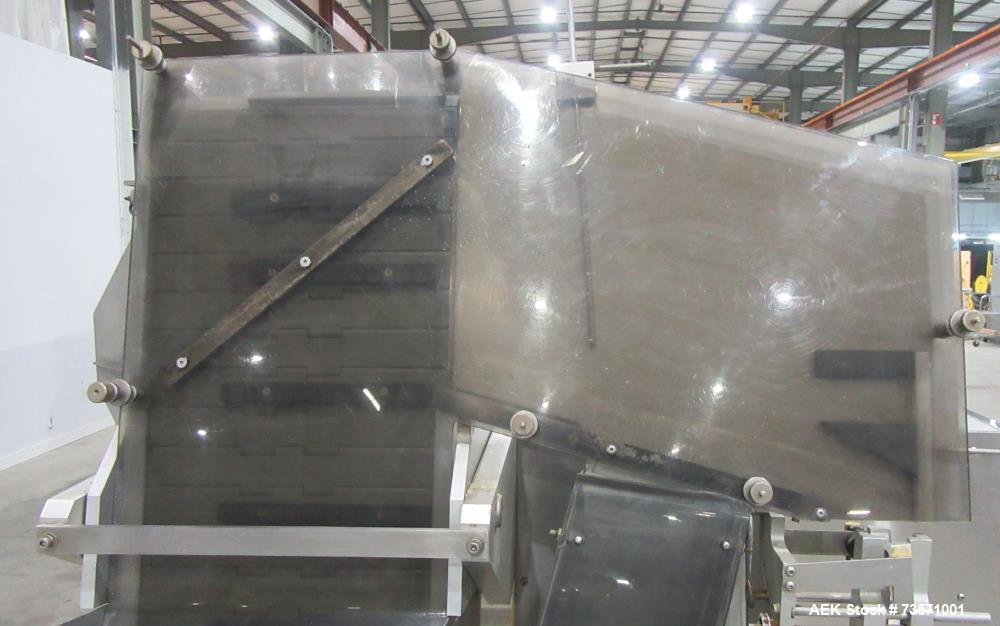 Used Aesus Capper, Model Delta Cap-4. With conveyor. 1/60/208V.