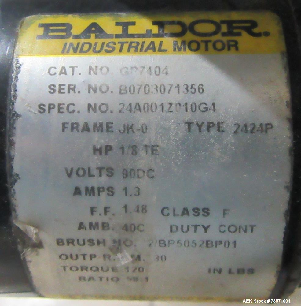 Used Aesus Capper, Model Delta Cap-4. With conveyor. 1/60/208V.