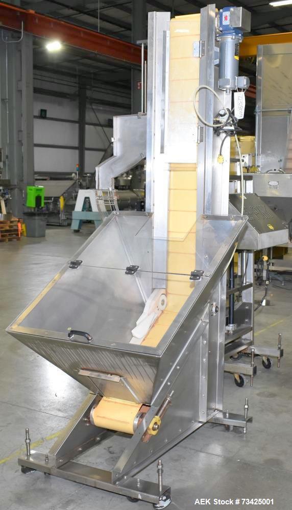 Used E-Pak Model 3 Automatic Spindle Capper with Elevator & Sorter