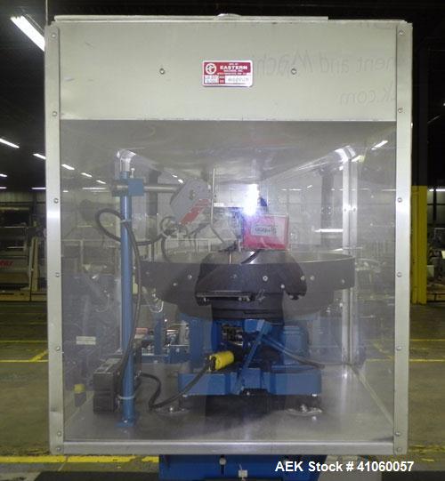 Used Eastern Machine/Pearl Packaging 8 Station Inline Quill Bottle Capper, Mode
