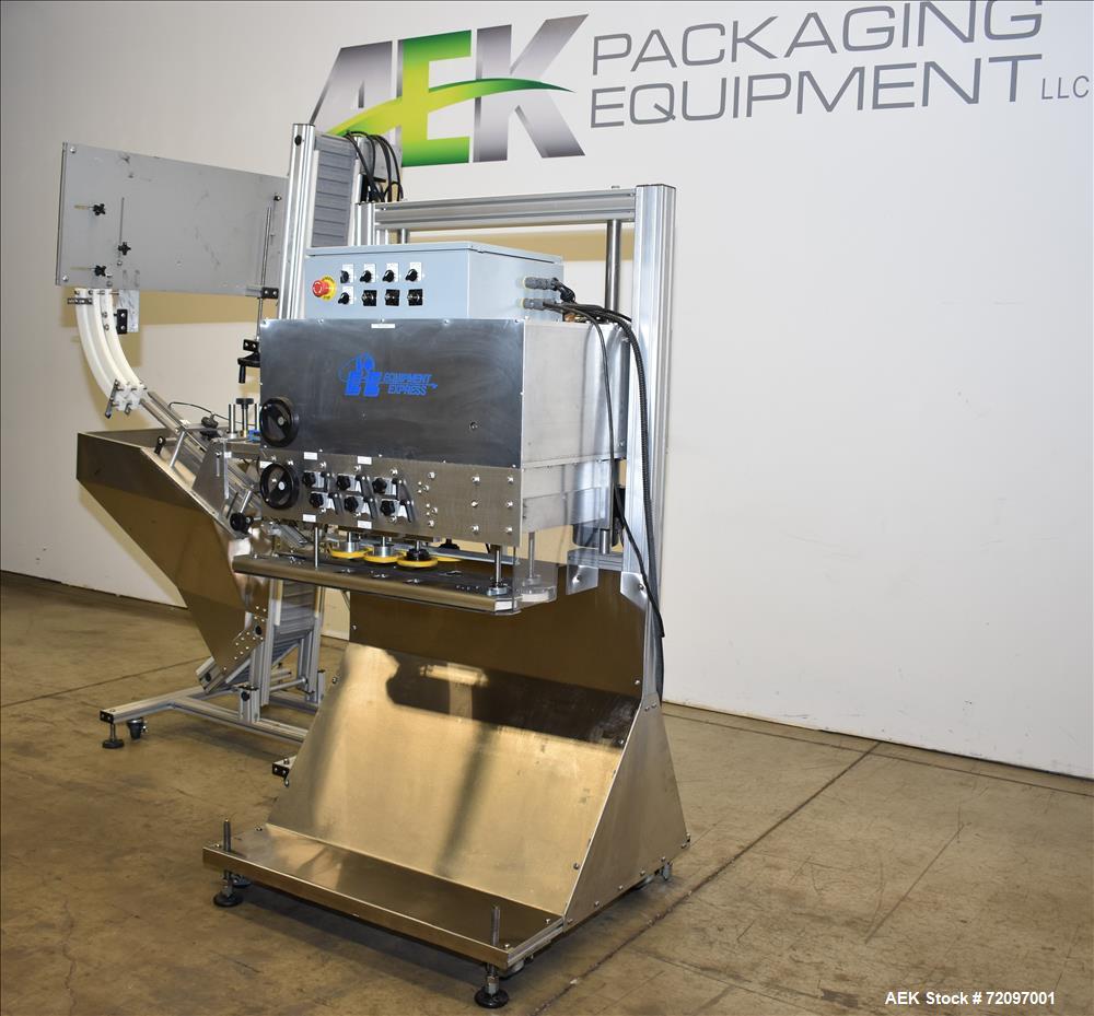 Used Equipment Express Inline Quill Capping System.
