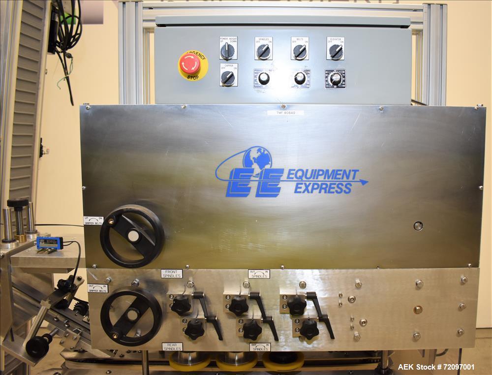 Used Equipment Express Inline Quill Capping System.