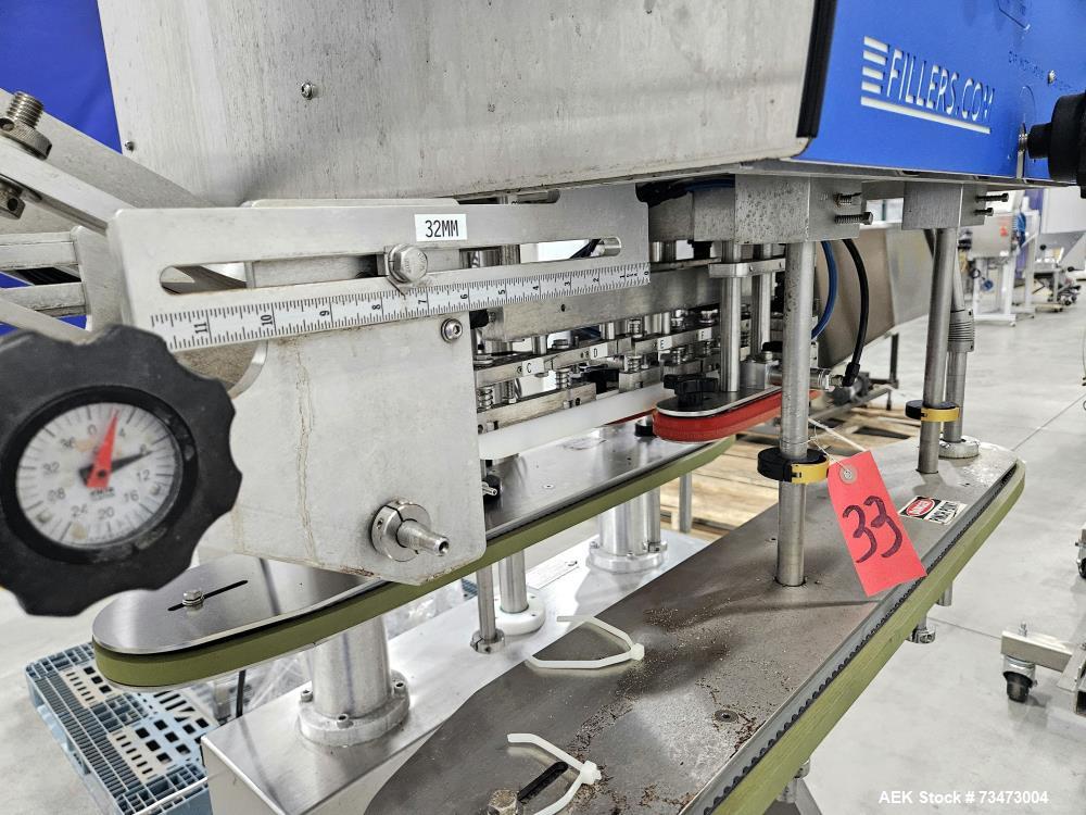 Used Inline Filling Systems NT Capper Fully Automatic Inline Capper