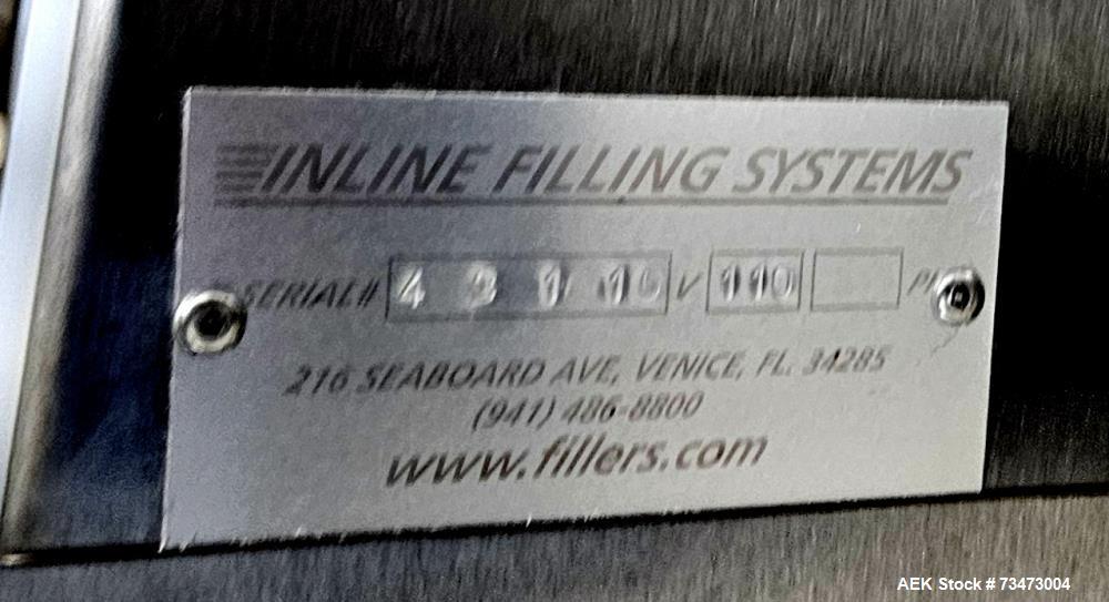 Used Inline Filling Systems NT Capper Fully Automatic Inline Capper