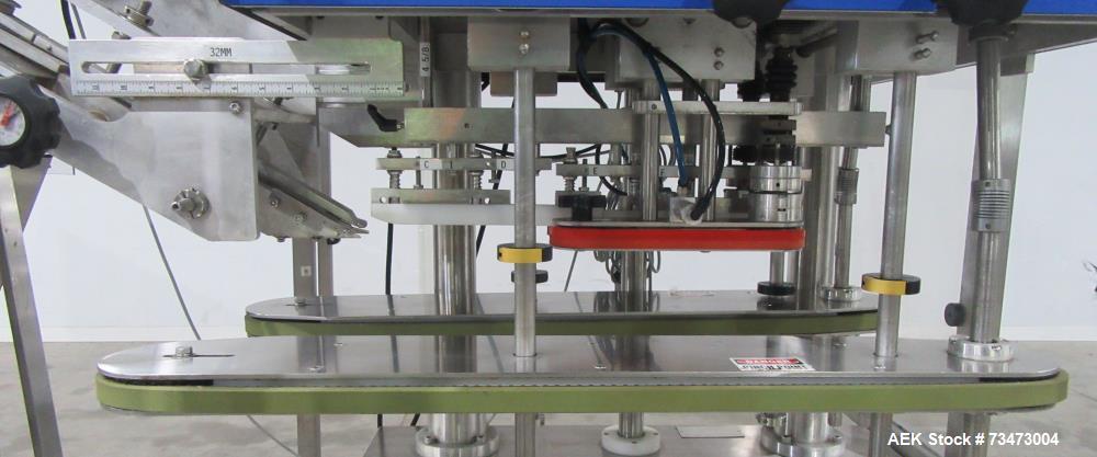 Used Inline Filling Systems NT Capper Fully Automatic Inline Capper