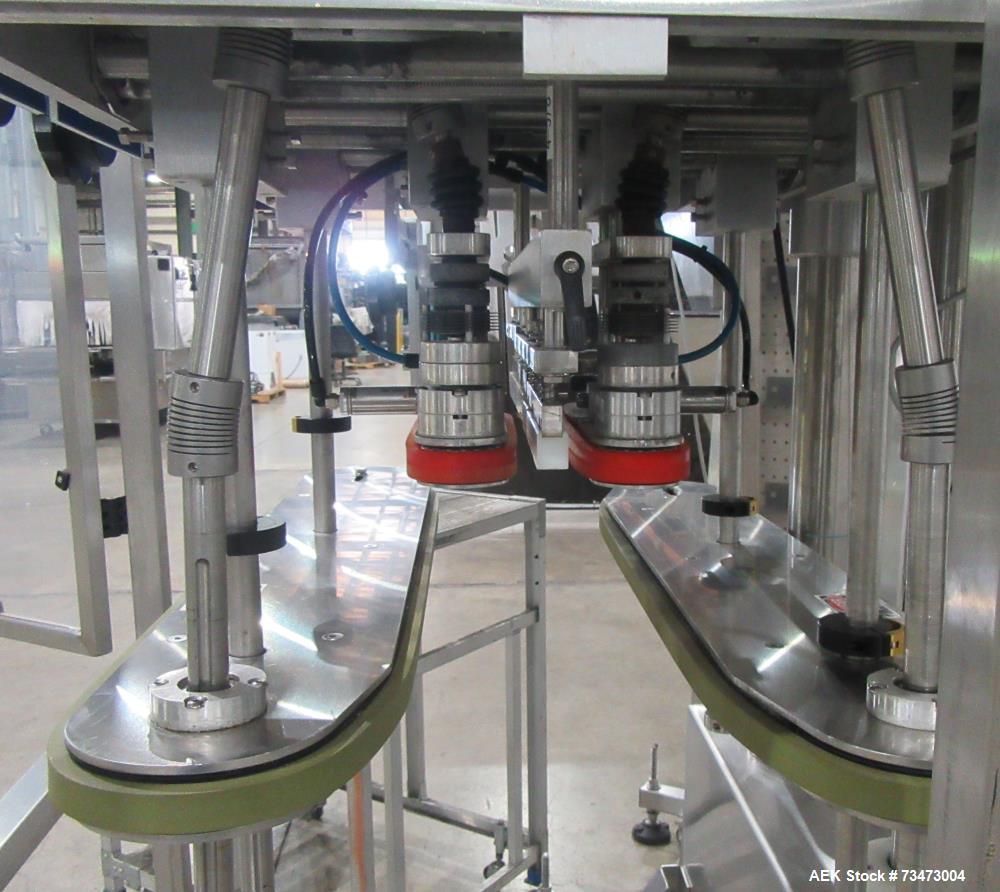 Used Inline Filling Systems NT Capper Fully Automatic Inline Capper