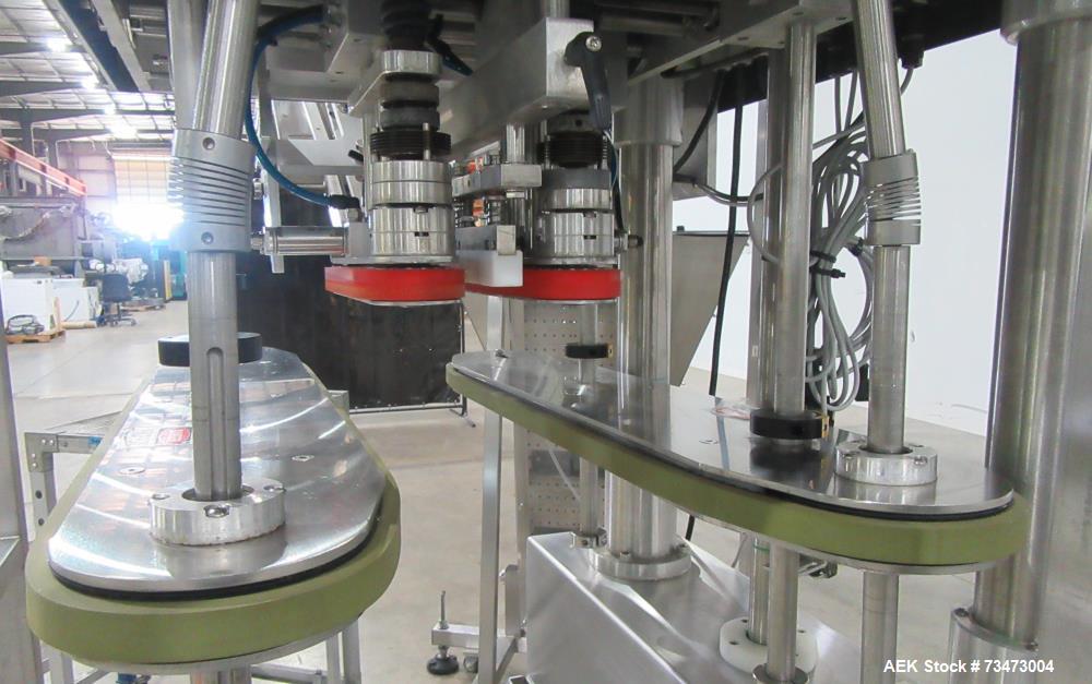 Used Inline Filling Systems NT Capper Fully Automatic Inline Capper