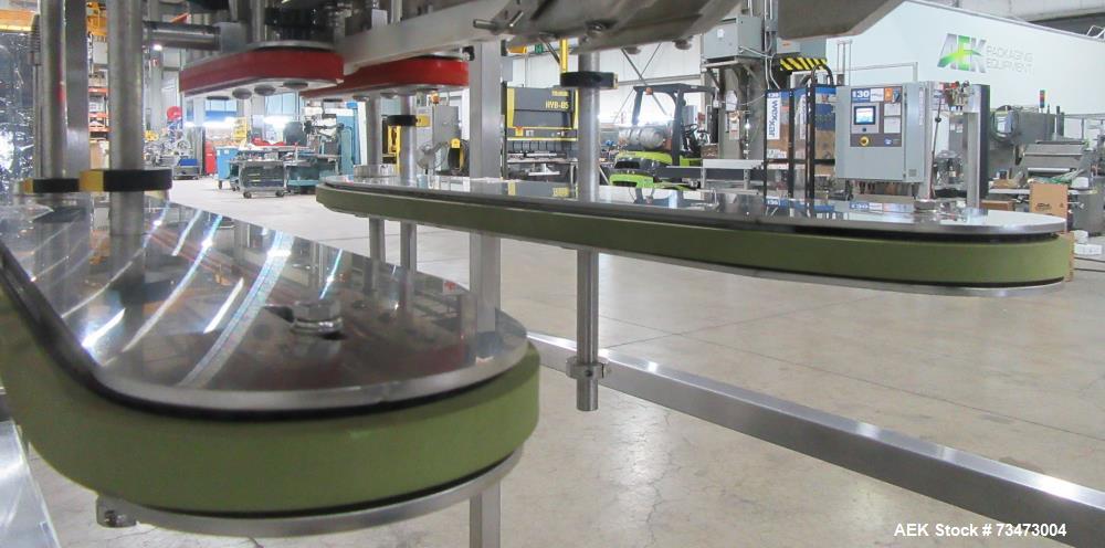Used Inline Filling Systems NT Capper Fully Automatic Inline Capper