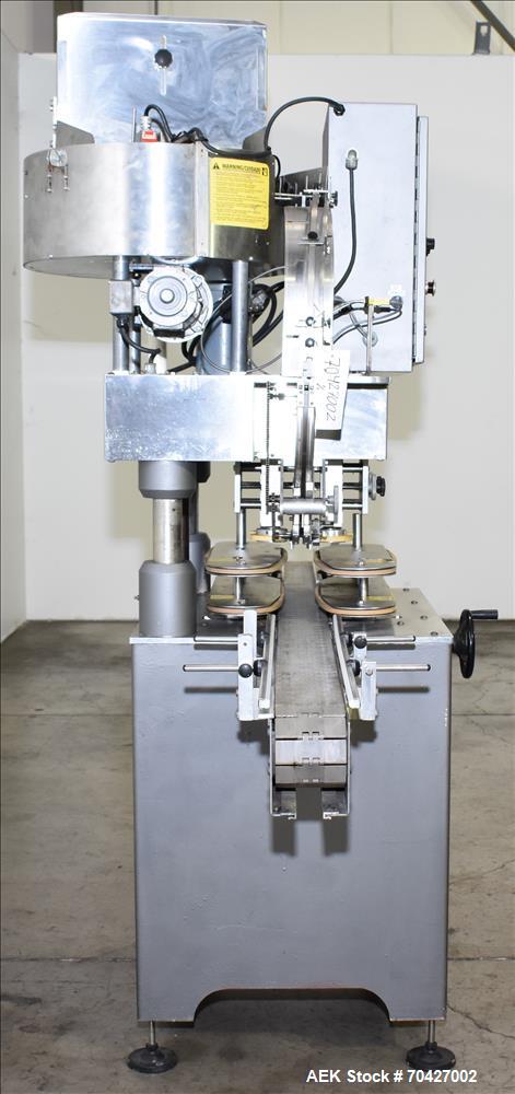 Used Kaps-All Model D Automatic Inline Screw Capper