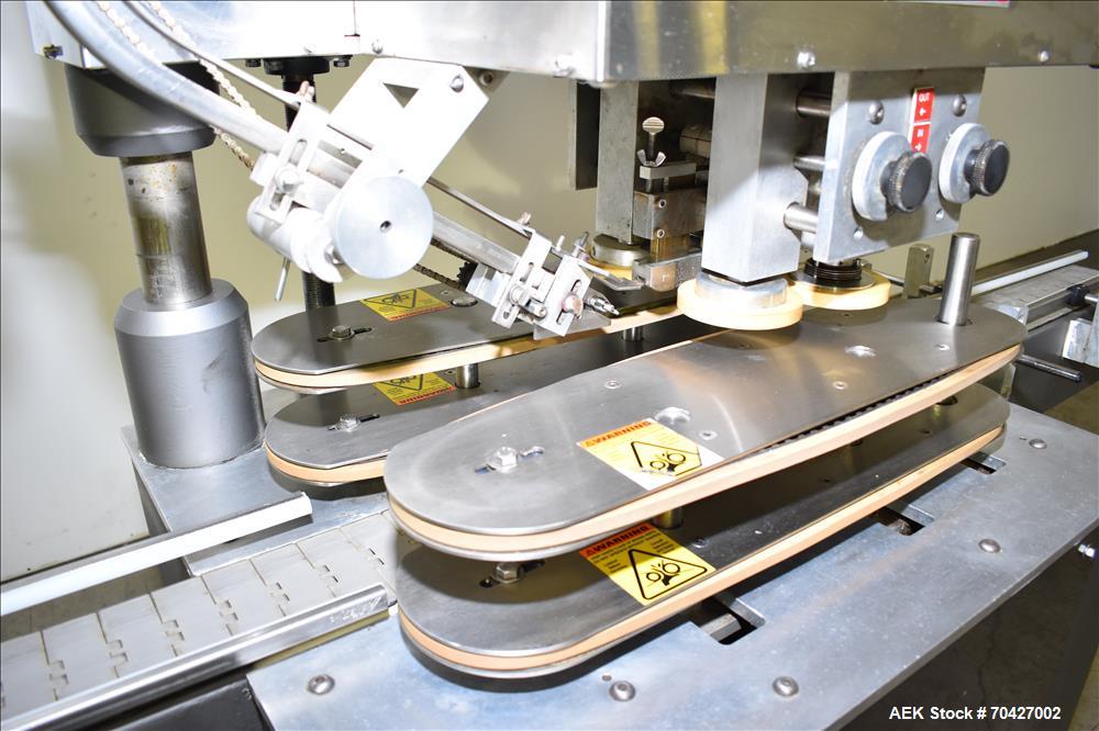 Used Kaps-All Model D Automatic Inline Screw Capper