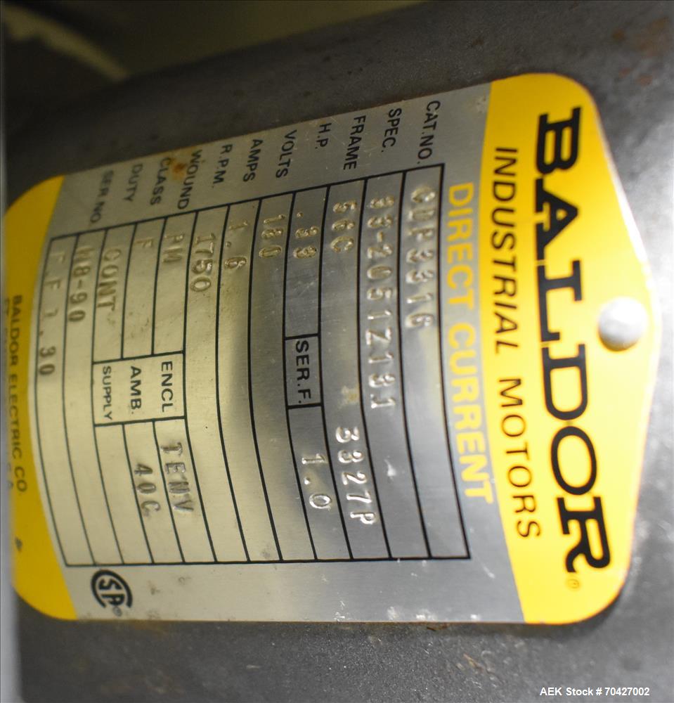 Used Kaps-All Model D Automatic Inline Screw Capper