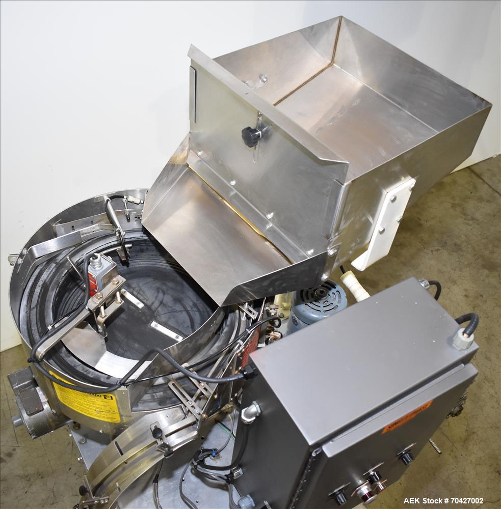 Used Kaps-All Model D Automatic Inline Screw Capper