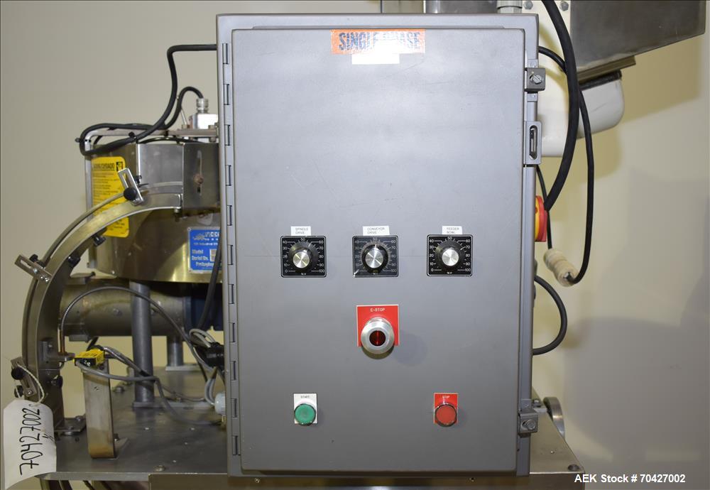 Used Kaps-All Model D Automatic Inline Screw Capper