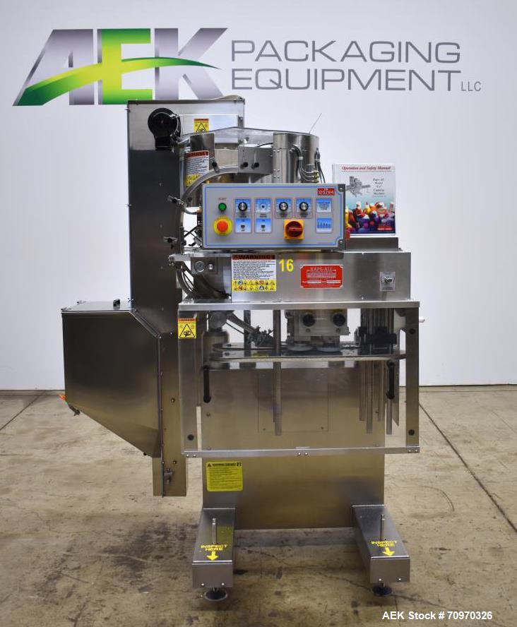 Used Kaps-All Portable 4-Quill Automatic Inline Capper, Model E4