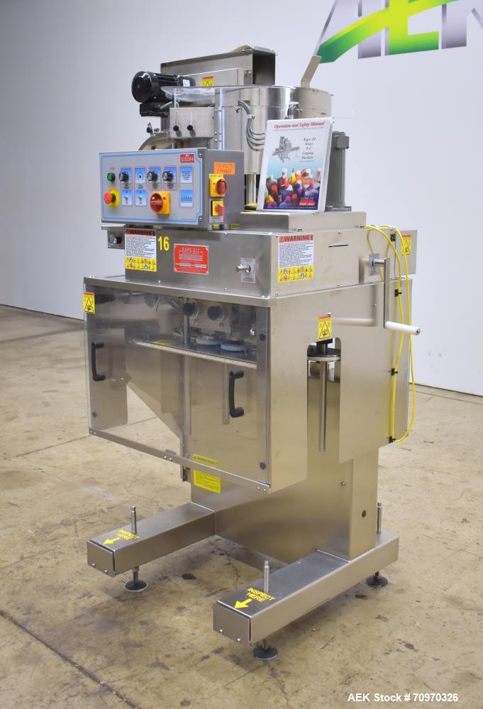 Used Kaps-All Portable 4-Quill Automatic Inline Capper, Model E4