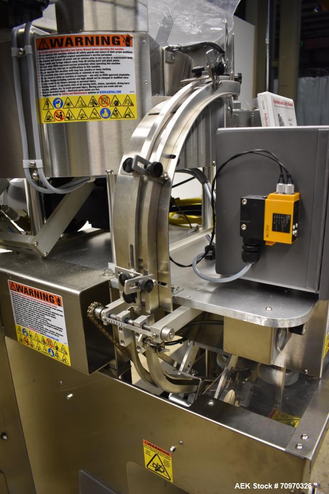 Used Kaps-All Portable 4-Quill Automatic Inline Capper, Model E4