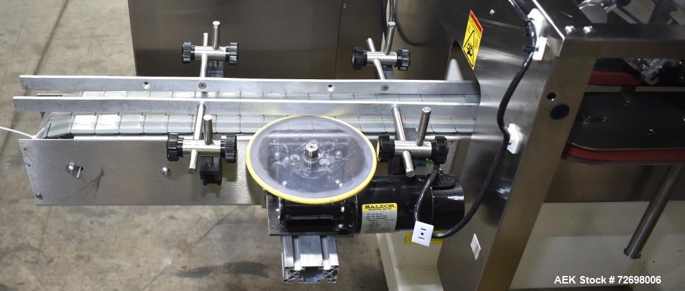 Used Kaps-All Model E-4 (4)-Quill Automatic Inline Capper