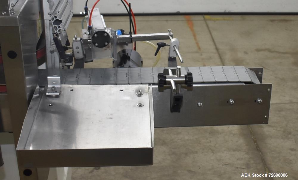 Used Kaps-All Model E-4 (4)-Quill Automatic Inline Capper