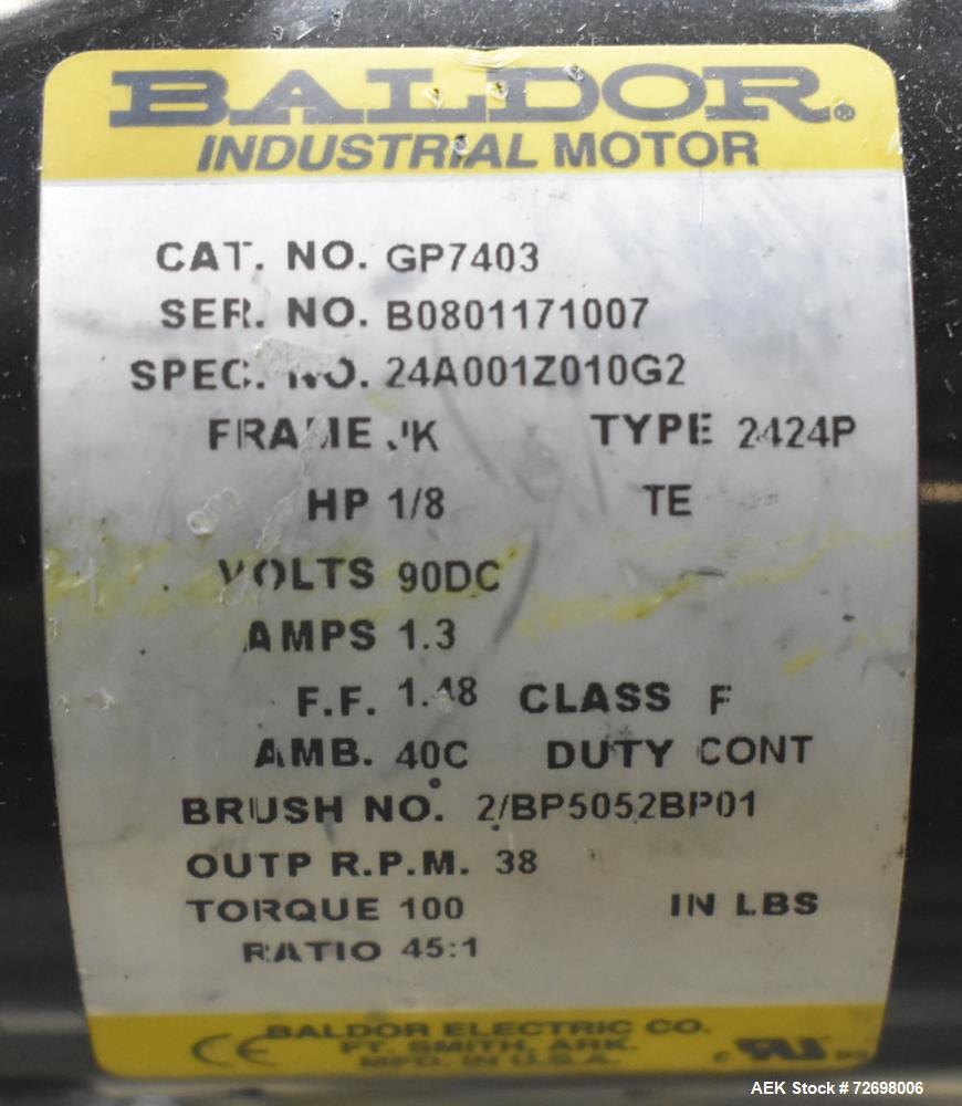 Used Kaps-All Model E-4 (4)-Quill Automatic Inline Capper