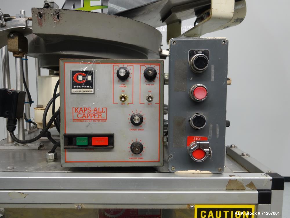 Used Kaps-All Model E Portable Spindle Capper